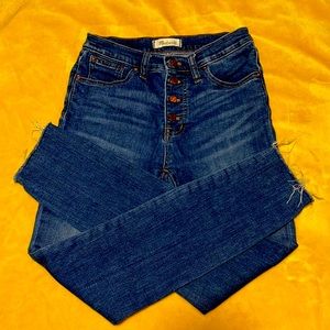 Madewell mid-rise skinny